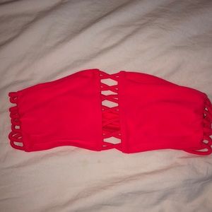 Strappy Bandeau bikini top